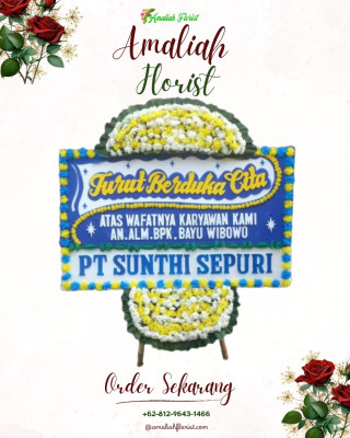 Papan Bunga Duka di Merapi Barat